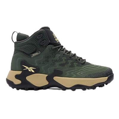 Reebok KITARI DMX Zapatillas para Hombre, Color Verde, Negro Lavado y Beige clásico, Talla 43 EU, Grit Green Washed Black Classic Beige, 43 EU Reebok KITARI DMX Zapatillas para Hombre, Color Verde, Negro Lavado y Beige clásico, Talla 43 EU, Grit Green Washed Black Classic Beige, 43 EU