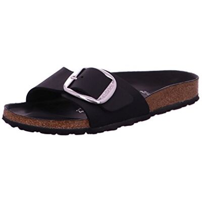 Birkenstock 1006523 Madrid Big Buckle black, Oiled Leather Mujer Black EU 35 Birkenstock 1006523 Madrid Big Buckle black, Oiled Leather Mujer Black EU 35