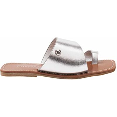 CHATTAWAK , Mule Mujer, Plata, 40 EU CHATTAWAK , Mule Mujer, Plata, 40 EU