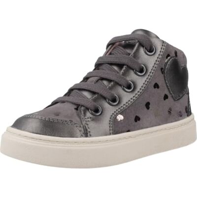 Geox B Nashik Girl, Zapatillas Niñas, Gris Oscuro, 26 EU Geox B Nashik Girl, Zapatillas Niñas, Gris Oscuro, 26 EU