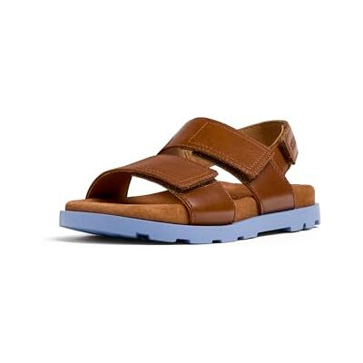 Camper Unisex Kinder Brutus 2-Strap Sandal, Medium Brown 002, 33 EU Camper Unisex Kinder Brutus 2-Strap Sandal, Medium Brown 002, 33 EU