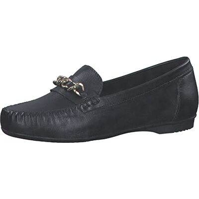 MARCO TOZZI , Mocasín para Mujer, Negro (Black), 37 EU MARCO TOZZI , Mocasín para Mujer, Negro (Black), 37 EU