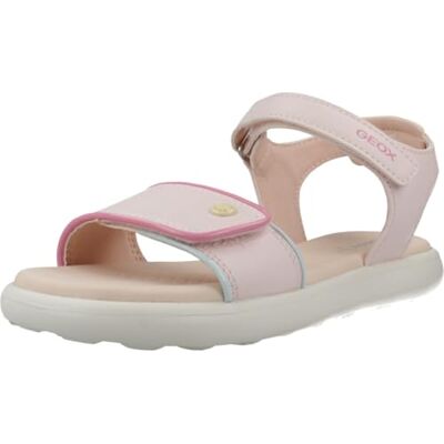 Geox J PUFFYPOP GI Sandalia, PINK/Multicolor, 30 EU Geox J PUFFYPOP GI Sandalia, PINK/Multicolor, 30 EU