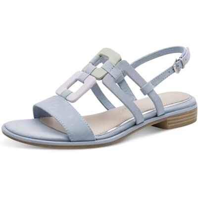 MARCO TOZZI Sandale , Sandalia Mujer, Lt Blue Comb, 42 EU MARCO TOZZI Sandale , Sandalia Mujer, Lt Blue Comb, 42 EU