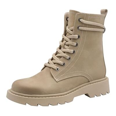 Tamaris Botines planos de encaje para mujer , Antelope, 37 EU, marrón, 37 EU Tamaris Botines planos de encaje para mujer , Antelope, 37 EU, marrón, 37 EU
