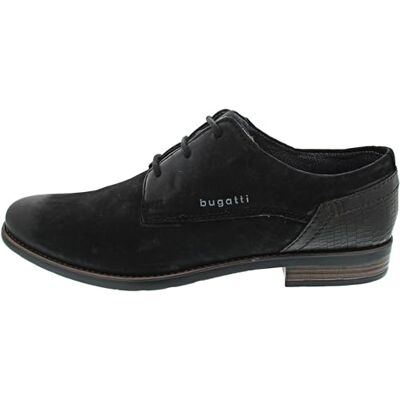 bugatti Hombre 313-a2512 Cordones, Negro, 45 EU bugatti Hombre 313-a2512 Cordones, Negro, 45 EU