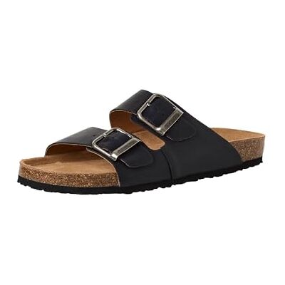 Tamaris Herren Footbed Styles , Mulas Hombre, Black Pull Up, 42 EU Tamaris Herren Footbed Styles , Mulas Hombre, Black Pull Up, 42 EU