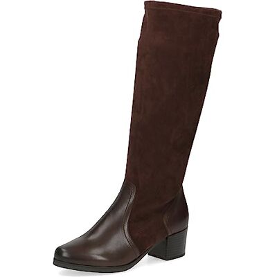 CAPRICE , Botas tacón para Mujer, Marrón (Dk Brown Comb), 37.5 EU CAPRICE , Botas tacón para Mujer, Marrón (Dk Brown Comb), 37.5 EU