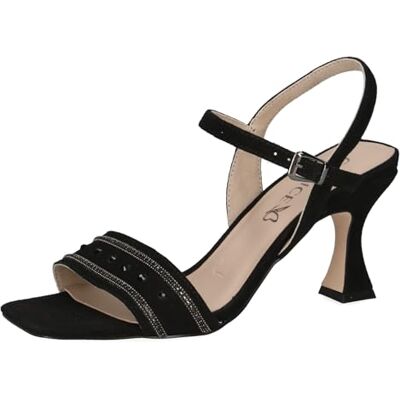 CAPRICE Mujer 9-28313-42 Sandalias, Piel Negra., 39 EU CAPRICE Mujer 9-28313-42 Sandalias, Piel Negra., 39 EU