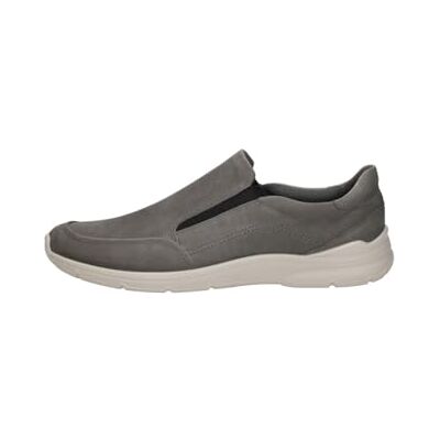 ECCO Irving Slipon, Zapatillas Hombre, Acero, 46 EU ECCO Irving Slipon, Zapatillas Hombre, Acero, 46 EU