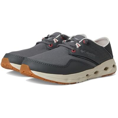 Columbia Zapatos náuticos Casuales para Hombre, Grill/Sunset Red, 10 Wide Columbia Zapatos náuticos Casuales para Hombre, Grill/Sunset Red, 10 Wide