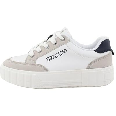 Kappa Supremo , Zapatillas Mujer, Blanco Azul Marino, 42 EU Kappa Supremo , Zapatillas Mujer, Blanco Azul Marino, 42 EU