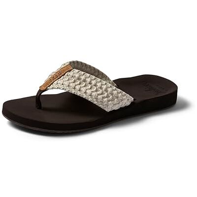 Reef Cushion Threads, Flipflop Mujer, Vintage Blanco, 38.5 EU Reef Cushion Threads, Flipflop Mujer, Vintage Blanco, 38.5 EU
