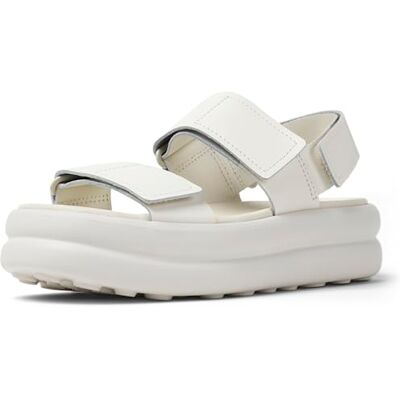 Camper Sandalias de mujer Pelotas Flota Up K201728 con 2 correas, Blanco Naturaleza 001, 38 EU Camper Sandalias de mujer Pelotas Flota Up K201728 con 2 correas, Blanco Naturaleza 001, 38 EU