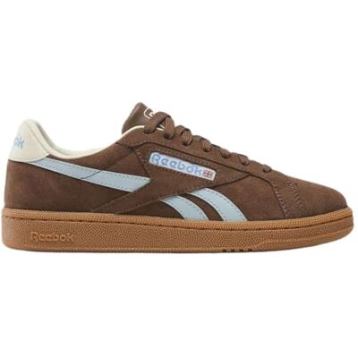 Reebok Club C Grounds UK, Zapatillas de Deporte para Mujer, Simplebrown Iceblue Gum, 36 EU Reebok Club C Grounds UK, Zapatillas de Deporte para Mujer, Simplebrown Iceblue Gum, 36 EU