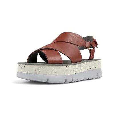 Camper Women's Oruga Up K201399 Sandal, Medium Red 007, 39 EU Camper Women's Oruga Up K201399 Sandal, Medium Red 007, 39 EU