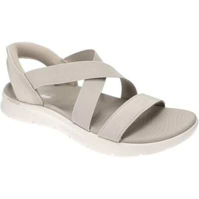 Skechers Go Walk Flex Sandal-Glimmer Up Hands Free Slip-ins, Sandalia Mujer, marrón, 36.5 EU Skechers Go Walk Flex Sandal-Glimmer Up Hands Free Slip-ins, Sandalia Mujer, marrón, 36.5 EU