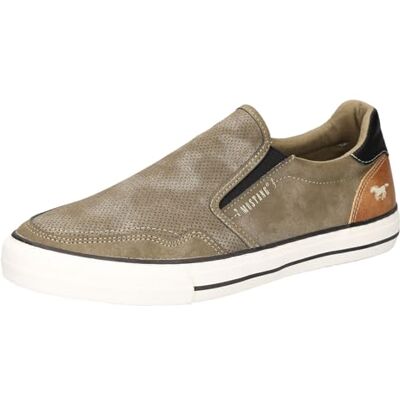 MUSTANG Zapatillas para Hombre en Color Gris, Caqui, 44 EU MUSTANG Zapatillas para Hombre en Color Gris, Caqui, 44 EU