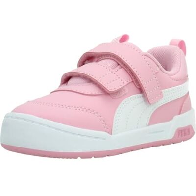 PUMA MULTIFLEX 2 SL V INF Tenis Unisex para bebé, Color Rosa y Blanco Brillante, Talla 9, Pink Shimmer White, 9 UK PUMA MULTIFLEX 2 SL V INF Tenis Unisex para bebé, Color Rosa y Blanco Brillante, Talla 9, Pink Shimmer White, 9 UK