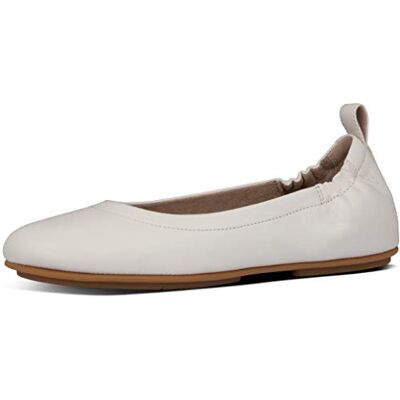 Fitflop Allegro Soft Leather Ballet Pumps, Zapatos Tipo Mujer, Piedra, 36.5 EU Fitflop Allegro Soft Leather Ballet Pumps, Zapatos Tipo Mujer, Piedra, 36.5 EU