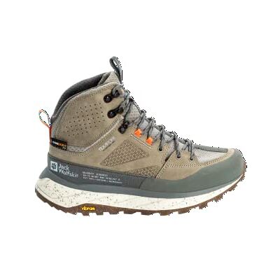 Jack Wolfskin TERRAQUEST TEXAPORE MID W - verde bruma - 36 Jack Wolfskin TERRAQUEST TEXAPORE MID W - verde bruma - 36