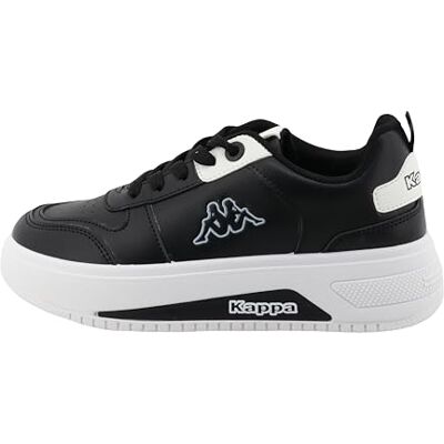 Kappa Supremo , Zapatillas Mujer, Negro Blanco, 42 EU Kappa Supremo , Zapatillas Mujer, Negro Blanco, 42 EU