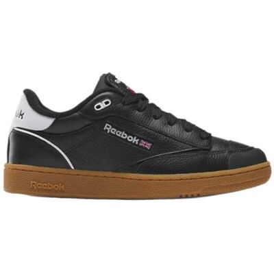 Reebok Tenis Unisex Club C BulcSneaker, Negro FTWR Blanco Rubber Gum 03, 39 EU Reebok Tenis Unisex Club C BulcSneaker, Negro FTWR Blanco Rubber Gum 03, 39 EU