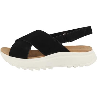 Clarks Dashlite Wish, Sandalia Mujer, Black Sde, 36 EU Clarks Dashlite Wish, Sandalia Mujer, Black Sde, 36 EU