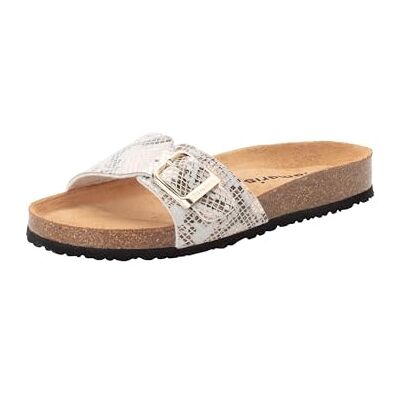 Tamaris Damen , Mulas Mujer, Beige Serpiente, 41 EU Tamaris Damen , Mulas Mujer, Beige Serpiente, 41 EU