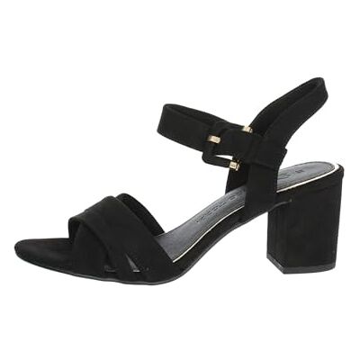 MARCO TOZZI Sandalia Mujer , Negro, 38 EU MARCO TOZZI Sandalia Mujer , Negro, 38 EU