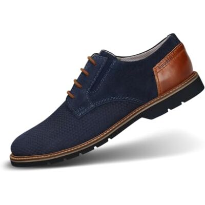 bugatti 311-arz02, Zapatos con Cordones Hombre, Azul Oscuro, 40 EU bugatti 311-arz02, Zapatos con Cordones Hombre, Azul Oscuro, 40 EU