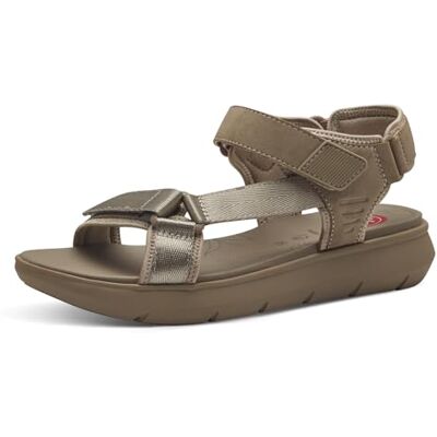 Jana Softline 701 Sage Sandalia Plana Cómodo Calzado Multiuso Diario Festivo Elegante, Pescador Mujer, Saga, 39 EU Ancho Jana Softline 701 Sage Sandalia Plana Cómodo Calzado Multiuso Diario Festivo Elegante, Pescador Mujer, Saga, 39 EU Ancho