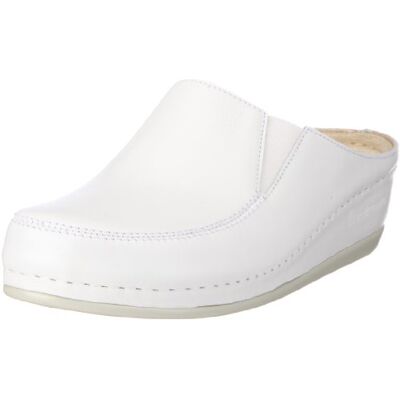 Berkemann Atlanta Celle 1301 Zuecos para Mujer, Color Blanco, Talla 36 1/3 Berkemann Atlanta Celle 1301 Zuecos para Mujer, Color Blanco, Talla 36 1/3