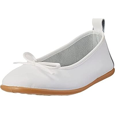 Conguitos Chica Sol Suela Mocasín, Blanco, 32 EU Conguitos Chica Sol Suela Mocasín, Blanco, 32 EU