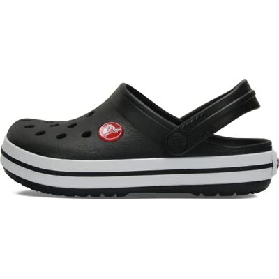 Crocs Crocband Clog K, Zuecos Unisex niños, Negro, 34/35 EU Crocs Crocband Clog K, Zuecos Unisex niños, Negro, 34/35 EU