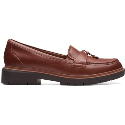 Clarks Westlynn Bella, Mocasín Mujer, Piel marrón Claro, 39 EU Clarks Westlynn Bella, Mocasín Mujer, Piel marrón Claro, 39 EU