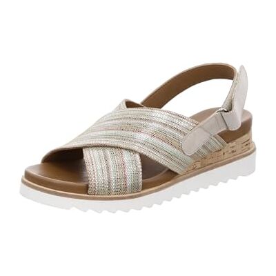 ARA Valencia, Sandalias con cuña Mujer, Arena Multi Sand, 37 EU ARA Valencia, Sandalias con cuña Mujer, Arena Multi Sand, 37 EU