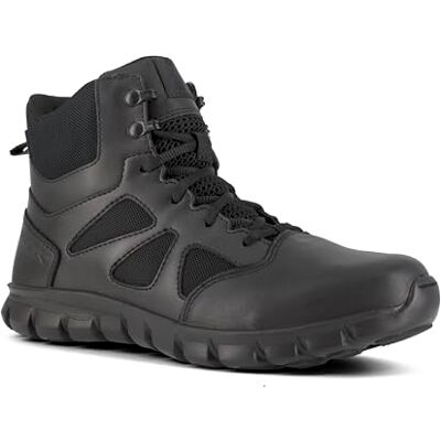 Reebok mens Sublite Cushion 6 Inch Military Tactical Boot, Black, 11.5 US Reebok mens Sublite Cushion 6 Inch Military Tactical Boot, Black, 11.5 US