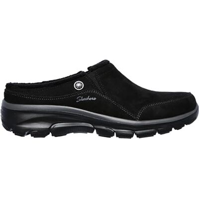 Skechers Relaxed Fit: Easy Going-Latte Suede Fur Slip-on Clogs with Air Cooled Insole, Mule Mujer, Black, 36.5 EU Skechers Relaxed Fit: Easy Going-Latte Suede Fur Slip-on Clogs with Air Cooled Insole, Mule Mujer, Black, 36.5 EU