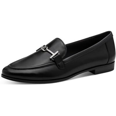 MARCO TOZZI Slipper , Mocasín Mujer, Negro, 42 EU MARCO TOZZI Slipper , Mocasín Mujer, Negro, 42 EU