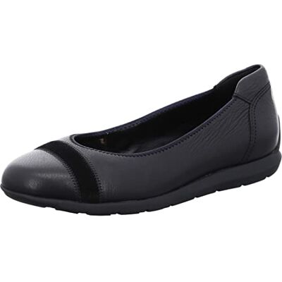 ARA Cerdeña, Zapatos Tipo Ballet Mujer, Negro, 42 EU ARA Cerdeña, Zapatos Tipo Ballet Mujer, Negro, 42 EU