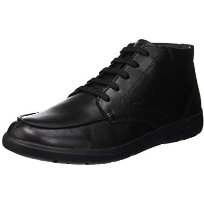 Geox U LEITAN A Mocasines Hombre, Negro (Black C9999), 42 EU Geox U LEITAN A Mocasines Hombre, Negro (Black C9999), 42 EU