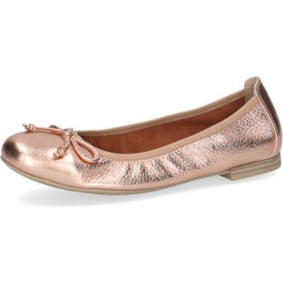 CAPRICE Bailarinas de Mujer de Piel con Lazo, Roseg Met Deer, 39 EU CAPRICE Bailarinas de Mujer de Piel con Lazo, Roseg Met Deer, 39 EU