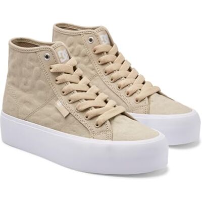 DC Shoes Zapatillas de Mujer Manual Hi Platform, Espresso Taupe, 36 EU DC Shoes Zapatillas de Mujer Manual Hi Platform, Espresso Taupe, 36 EU