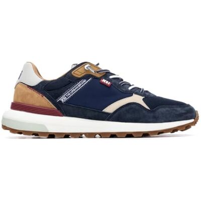 XTI Zapatilla Hombre Navy Calzado Cómodo y Versátil Moda Casual Modelo 01 (Talla 44) XTI Zapatilla Hombre Navy Calzado Cómodo y Versátil Moda Casual Modelo 01 (Talla 44)