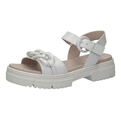 CAPRICE , Sandalias Mujer, Blanco (White Nappa), 40 EU CAPRICE , Sandalias Mujer, Blanco (White Nappa), 40 EU