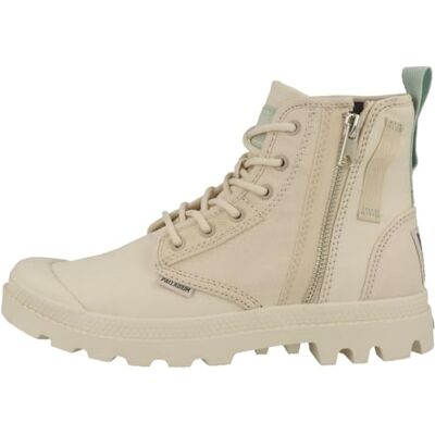 Palladium Pampa Detroit Botas de moda con cremallera para mujer, color crema Tropisand, talla 7, Crema Tropisand, 41 EU Palladium Pampa Detroit Botas de moda con cremallera para mujer, color crema Tropisand, talla 7, Crema Tropisand, 41 EU