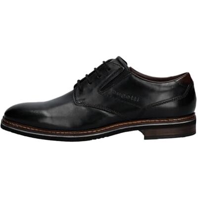bugatti Cordones para Hombre Maik Exko Business, Negro (Schwarz 1), 42 EU bugatti Cordones para Hombre Maik Exko Business, Negro (Schwarz 1), 42 EU