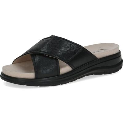CAPRICE Sandalias Planas para Mujer , Ocean Nubuc, 42 CAPRICE Sandalias Planas para Mujer , Ocean Nubuc, 42