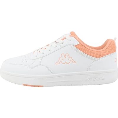 Kappa Supremo , Zapatillas Mujer, Salmón Blanco, 41 EU Kappa Supremo , Zapatillas Mujer, Salmón Blanco, 41 EU